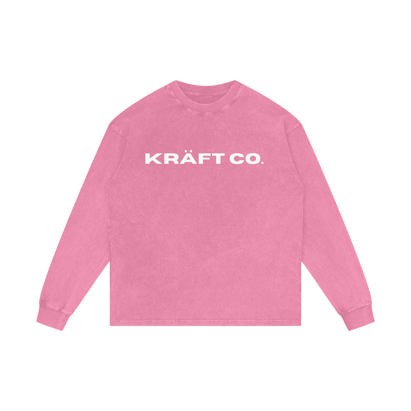 Acid Wash Oversize Long Sleeve T-Shirt