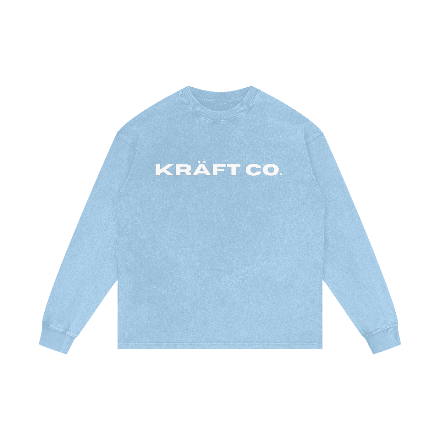 Acid Wash Oversize Long Sleeve T-Shirt