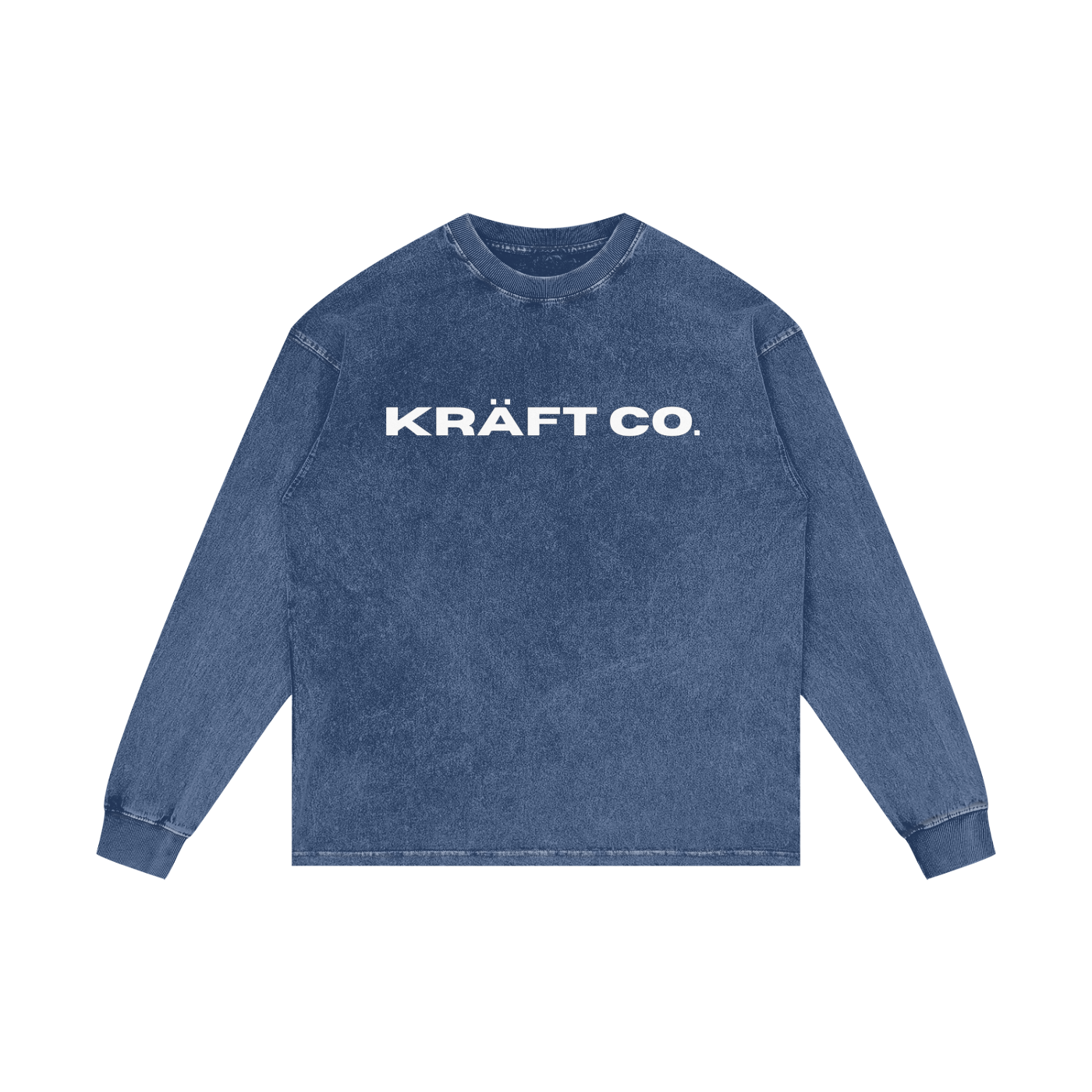 Acid Wash Oversize Long Sleeve T-Shirt