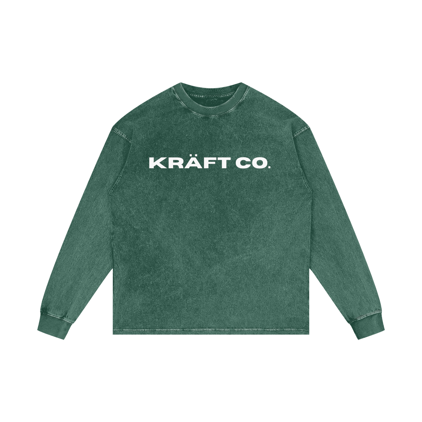 Acid Wash Oversize Long Sleeve T-Shirt