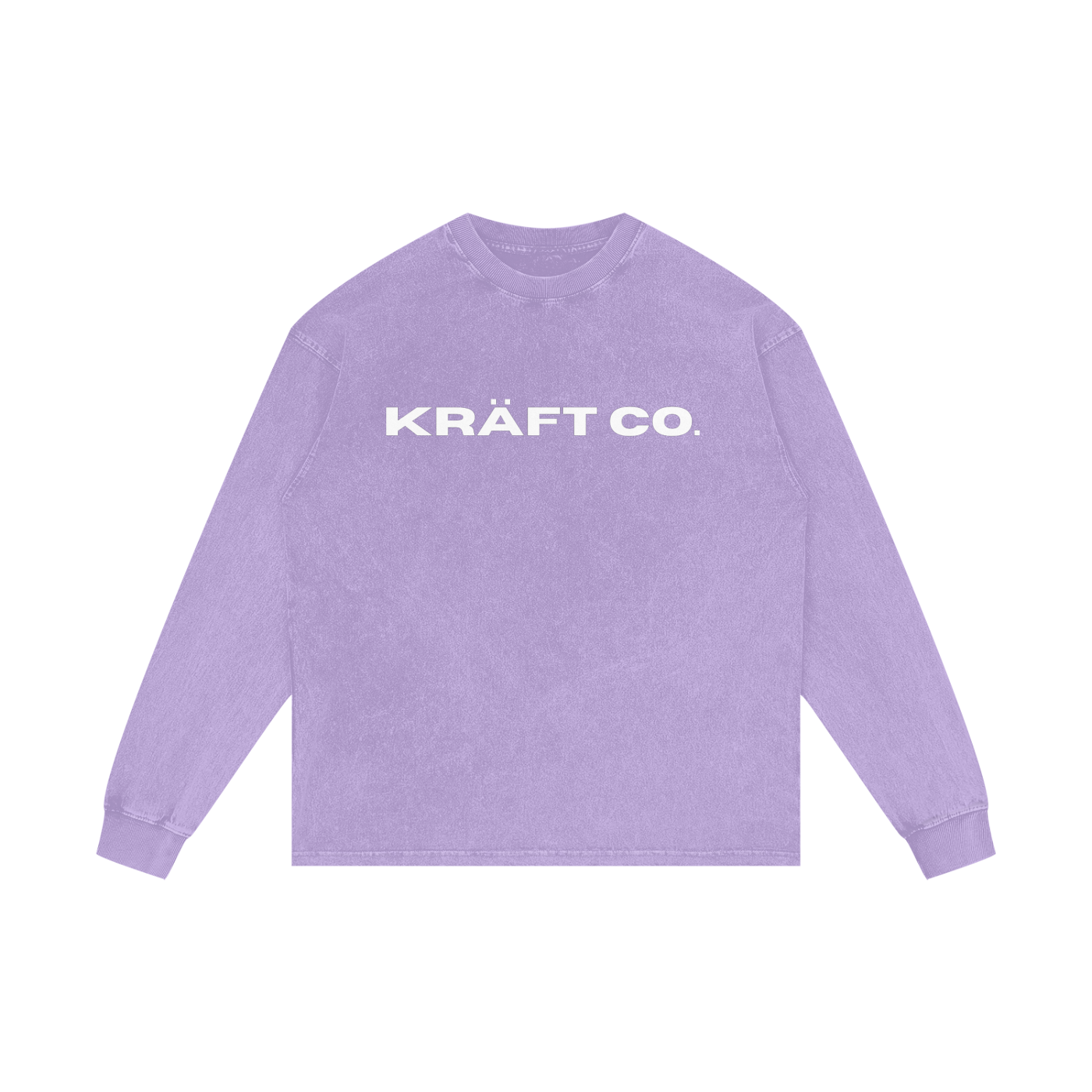 Acid Wash Oversize Long Sleeve T-Shirt