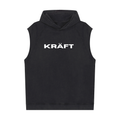 Snow Washed Sleeveless Hoodie